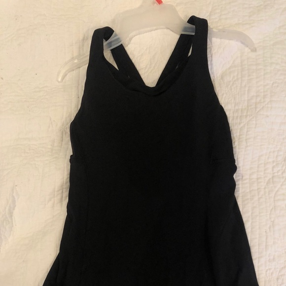 Black Lululemon Tank with Built in Bra - Picture 2 of 2